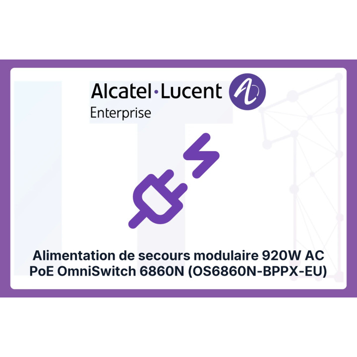 920W AC PoE power supply OmniSwitch 6860N (OS6860N-BPPX-EU)