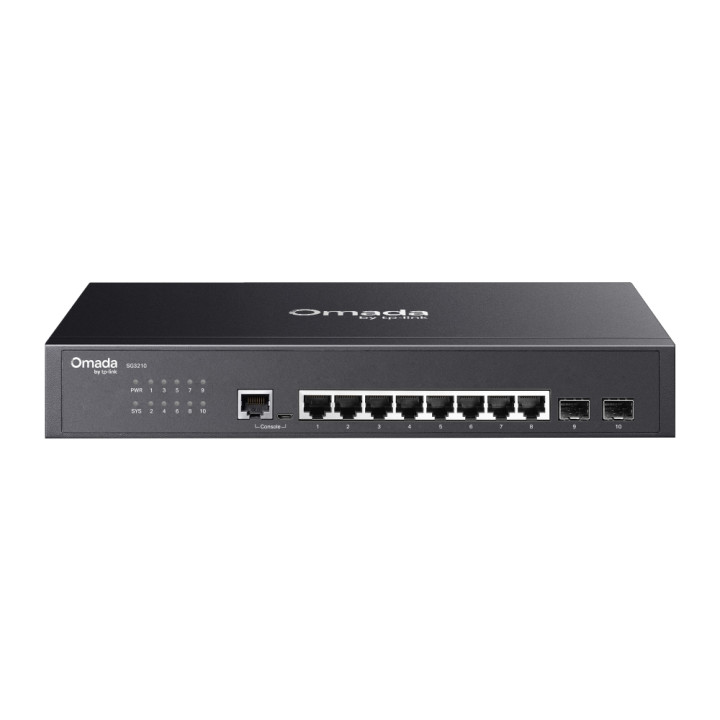 TP-Link Omada SG3210 Switch 8 Gigabit ports 2 SFP L2+