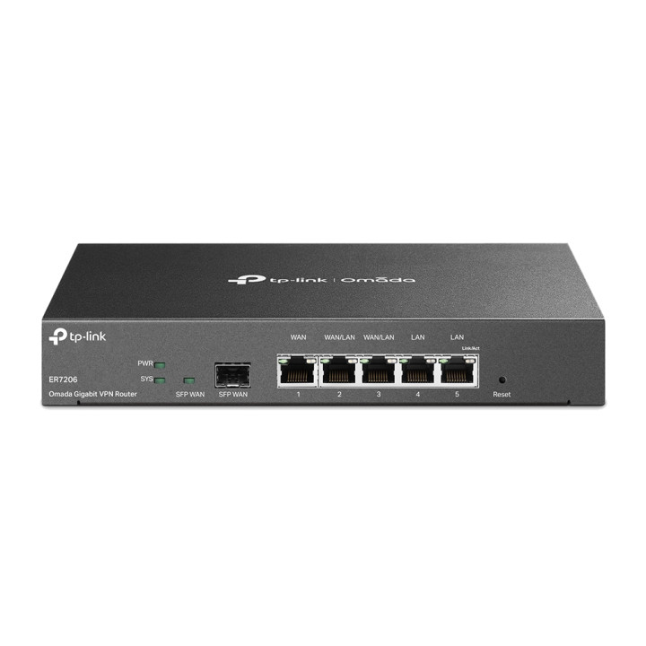 TP-Link Omada ER7206 Gigabit Multi-WAN VPN Router SFP