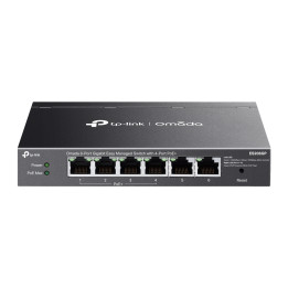 TP-Link Omada ES206GP switch, 6 Gigabit ports, 4 PoE+