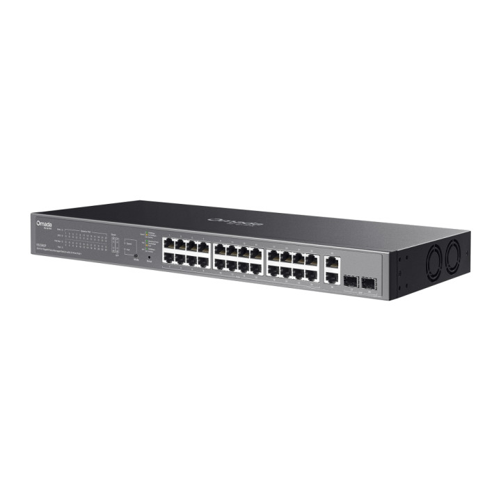 TP-Link Omada ES228GP switch, 28 Gigabit ports, 24 PoE+, 2 SFP