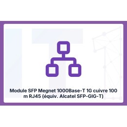 Megnet SFP module 1000Base-T, equiv. Alcatel SFP-GIG-T