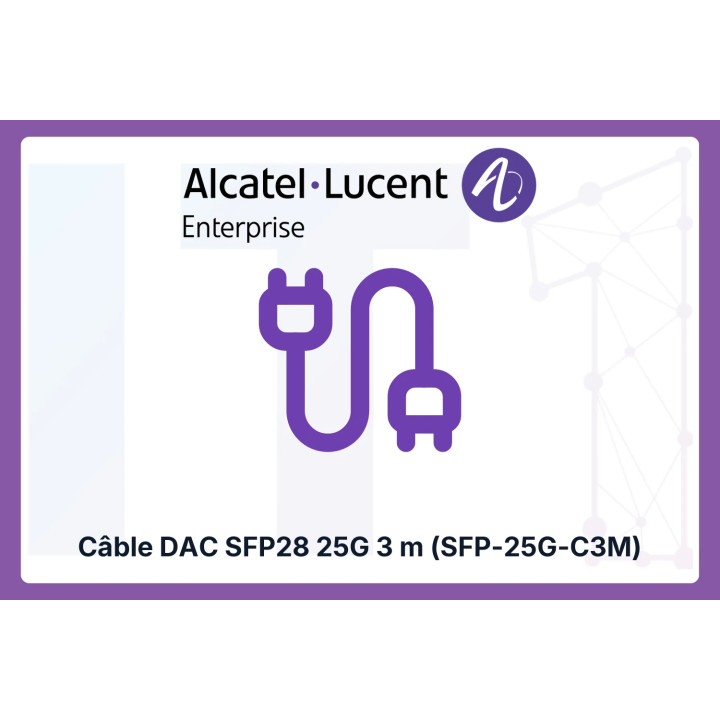 Alcatel SFP28 DAC Cable 25G 3 m