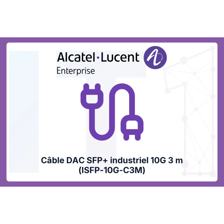 Alcatel Industrial SFP+ DAC Cable 10G 3 m