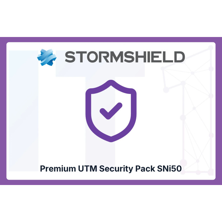 Premium UTM Security Pack SNi50 Stormshield | IT1 Connect