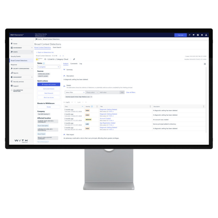 WithSecure EDR for Computers