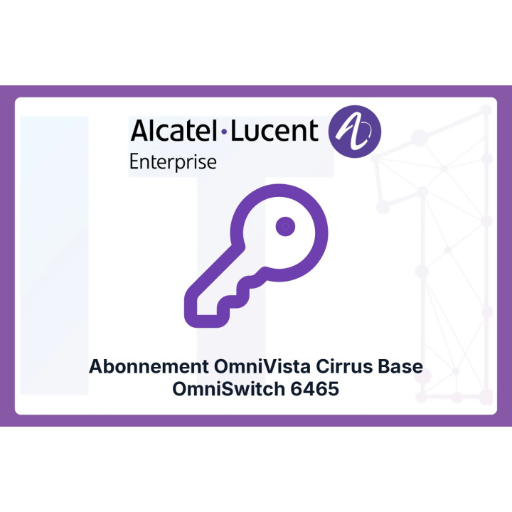 OmniVista Cirrus Base OmniSwitch 6465 | IT1 Connect