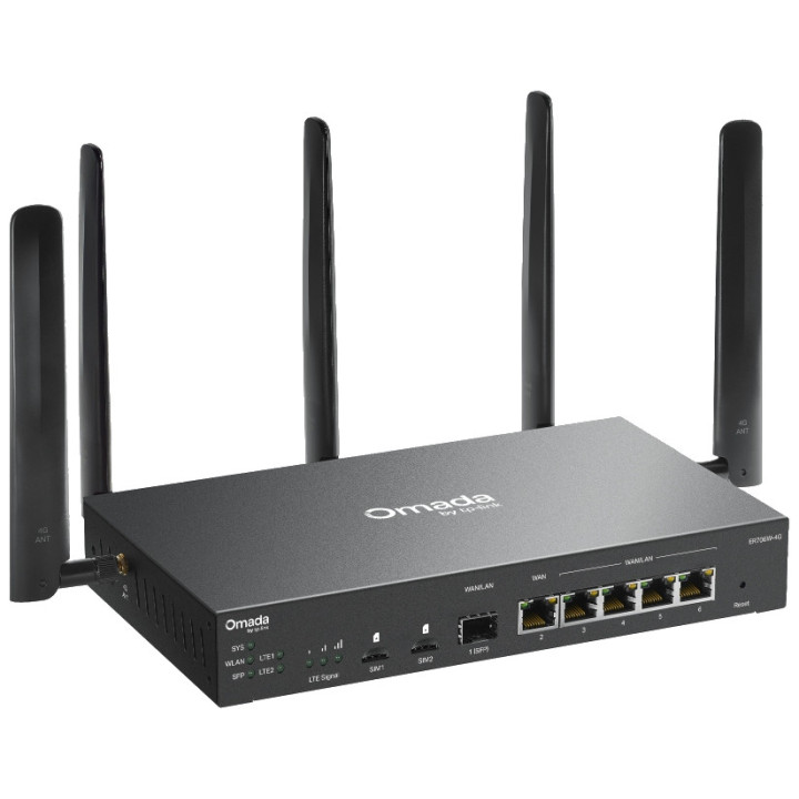 TP-Link Omada ER706W-4G routeur VPN 4G+ Wi-Fi 6 AX3000