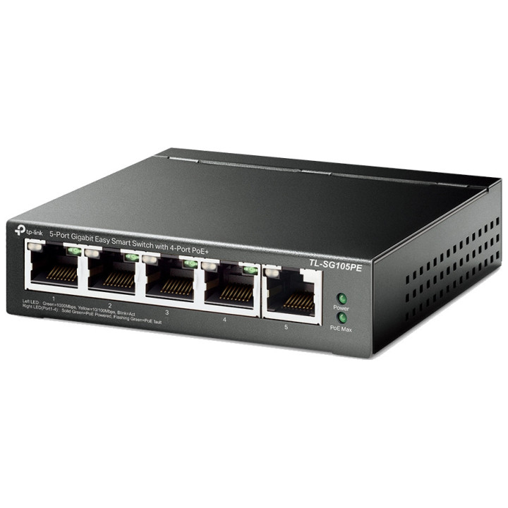 Switch TP-Link TL-SG105PE 5 ports Gigabit 4 PoE+