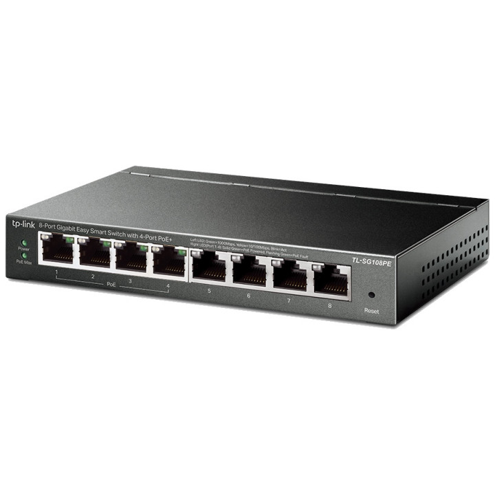 Switch TP-Link TL-SG108PE 8 ports Gigabit 4 PoE
