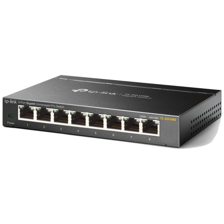 Switch TP-Link TL-SG108E 8 ports Gigabit Easy Smart