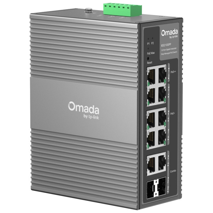 Switch TP-Link Omada IES210GPP industriel PoE++ 10 ports