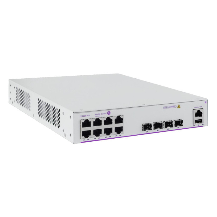 OmniSwitch 2260-P10 | Switch WebSmart Gigabit PoE+ | IT1 Connect