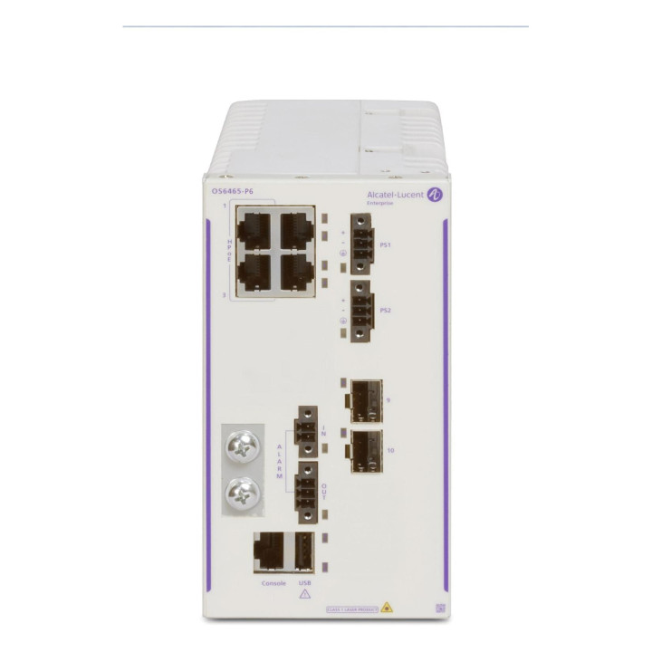 OmniSwitch 6465-P6 | Switch industriel durci PoE DIN | IT1 Connect