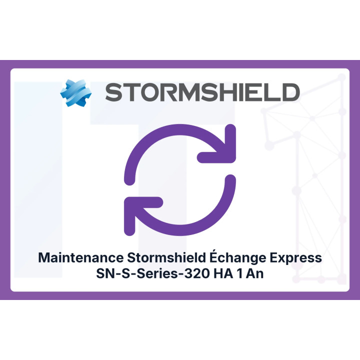 HA Maintenance with Express Exchange SN320 Stormshield | IT1 Connect