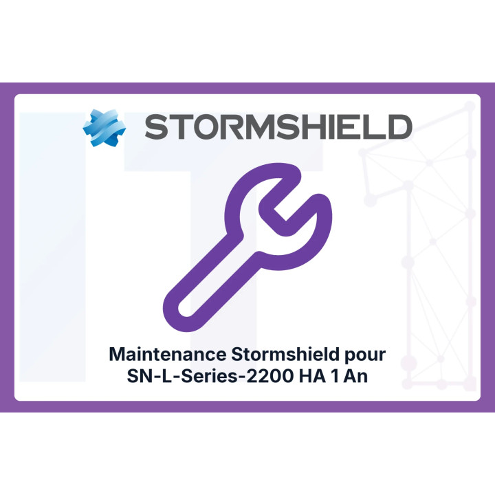 HA Maintenance SN-L-Series-2200 Stormshield | IT1 Connect