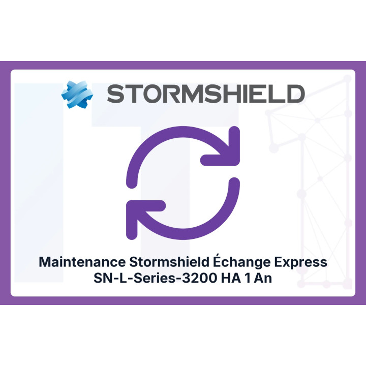 HA Maintenance with Express Exchange SN3200 Stormshield | IT1 Connect
