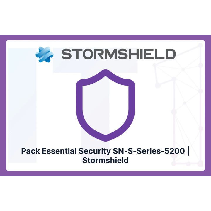 Essential Security Pack SN-XL-Series-5200 Stormshield | IT1 Connect