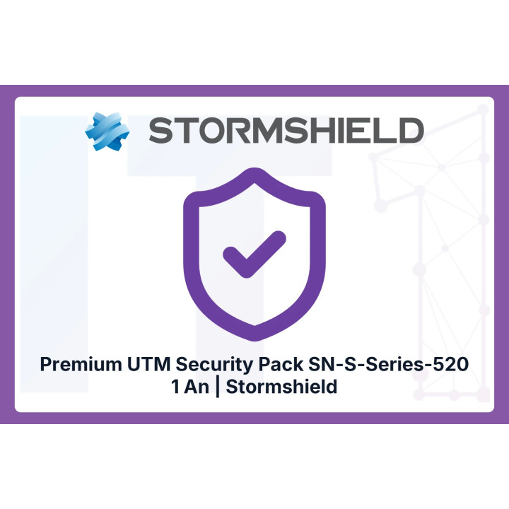 Premium UTM Security Pack SN-M-Series-520 Stormshield | IT1 Connect