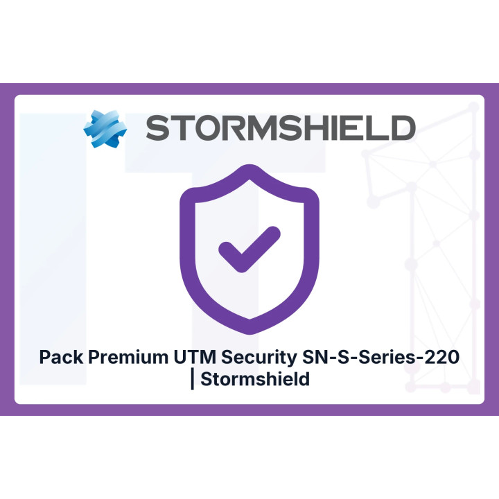 Premium UTM Security Pack SN-S-Series-220 Stormshield | IT1 Connect