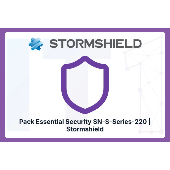 Essential Security Pack SN-S-Series-220 Stormshield | IT1 Connect