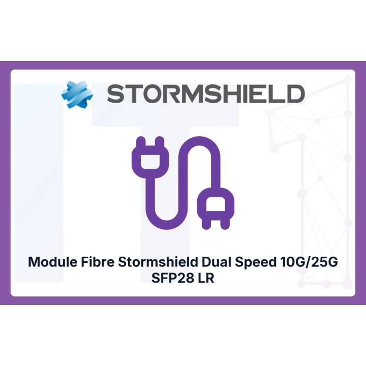Stormshield Dual Speed 10G/25G SFP28 LR Fiber Module | IT1 Connect