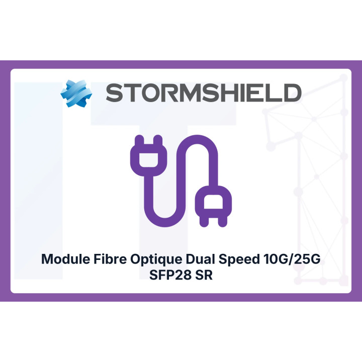 Stormshield Dual Speed 10G/25G SFP28 SR Fiber Module | IT1 Connect