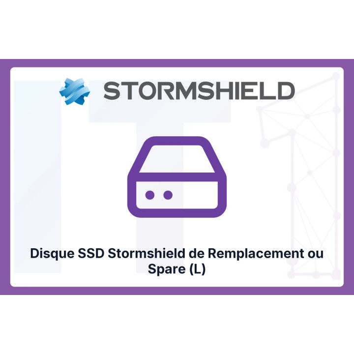 Stormshield Replacement or Spare SSD Drive (L) | IT1 Connect