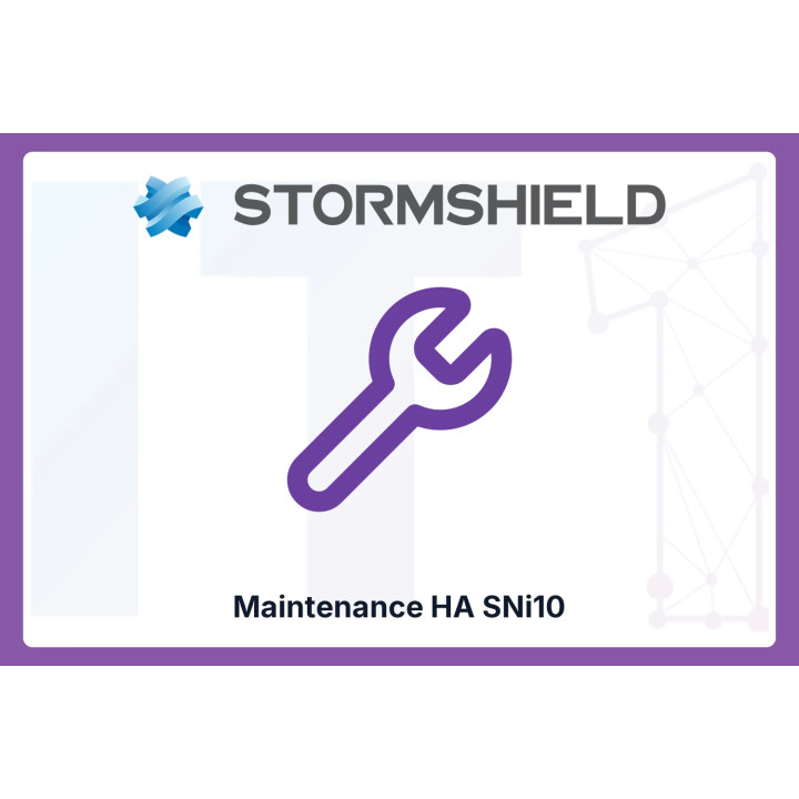 HA Maintenance SNi10 Stormshield | IT1 Connect