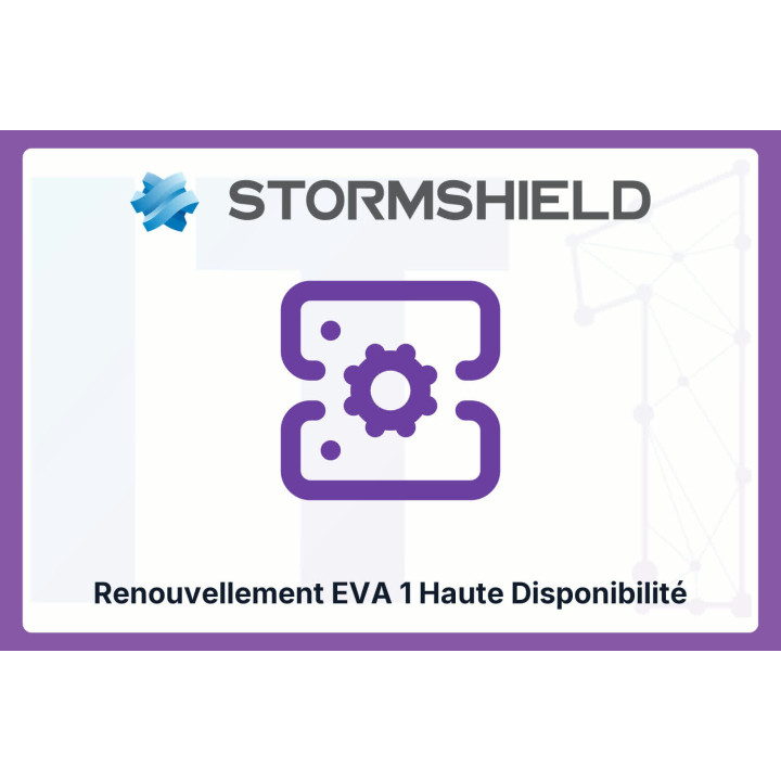Stormshield EVA #1 HA Virtual Appliance Renewal | IT1 Connect