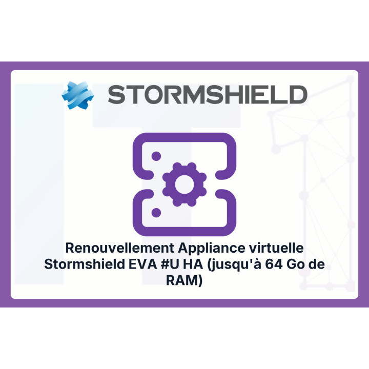 Stormshield EVA #U HA Virtual Appliance Renewal | IT1 Connect