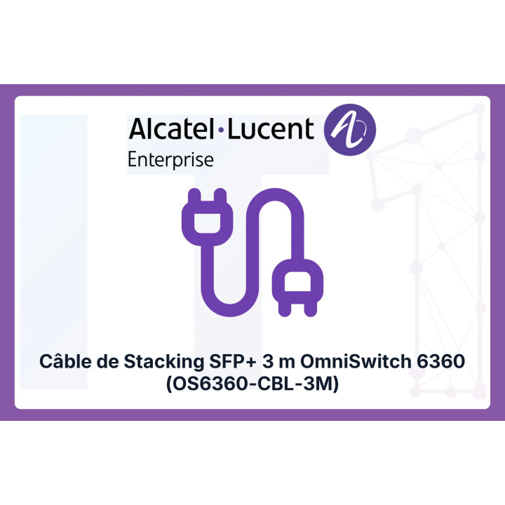 SFP+ 3 m Stacking Cable OS6360-CBL-3M | IT1 Connect