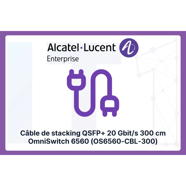 QSFP+ 300 cm Stacking Cable OS6560-CBL-300 | IT1 Connect